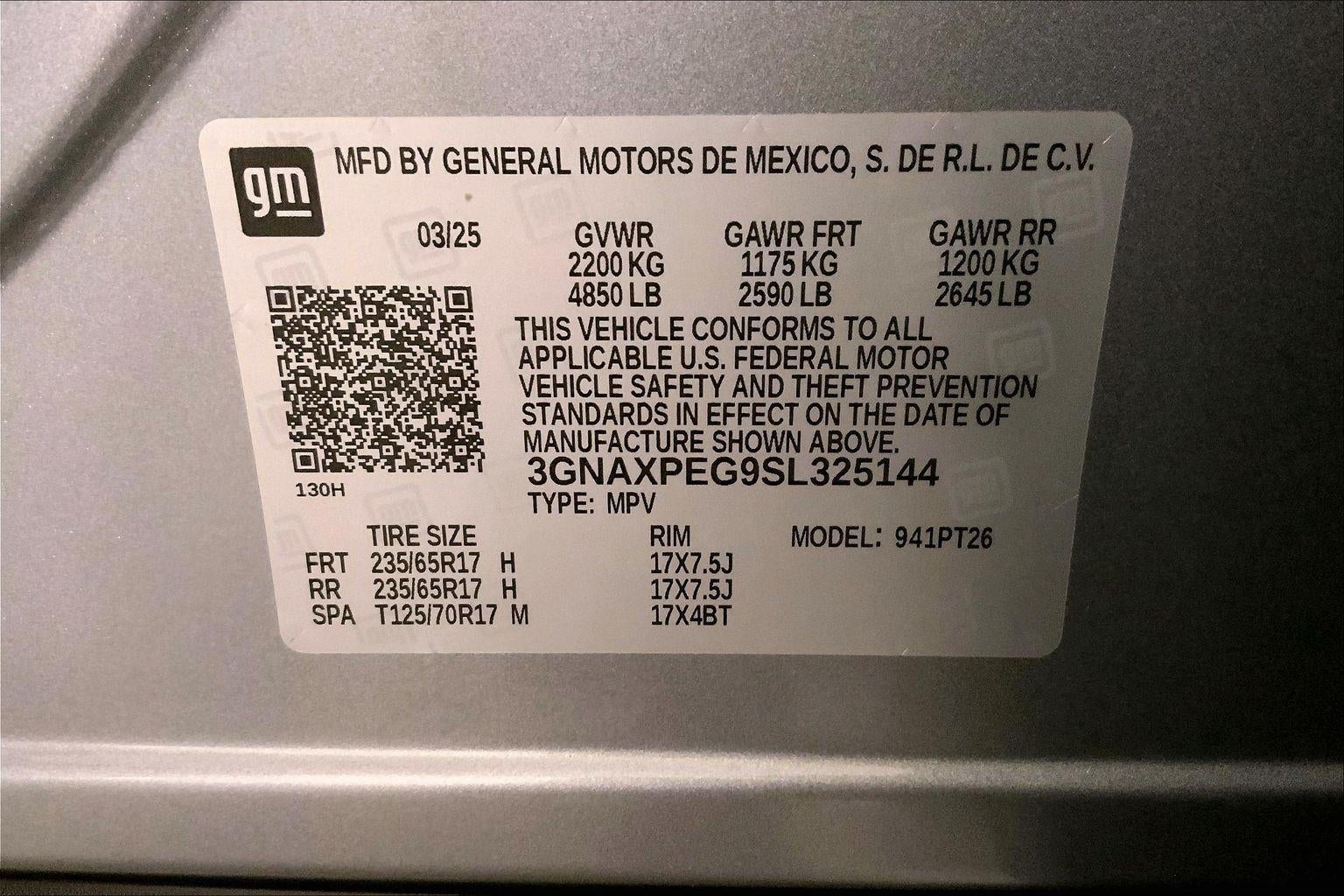 2025 Chevrolet Equinox LT