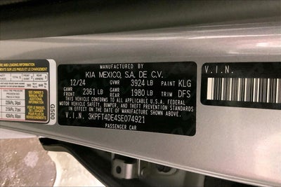 2025 Kia K4 LXS