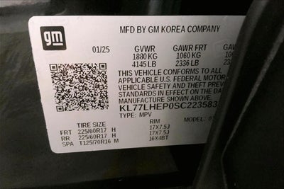 2025 Chevrolet Trax LT