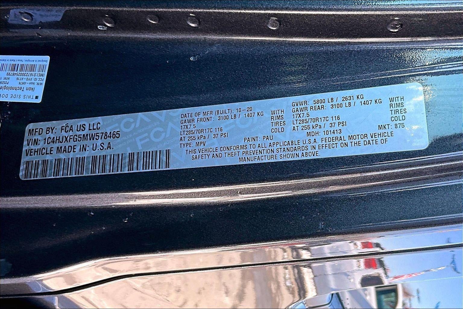 2021 Jeep Wrangler Unlimited Rubicon