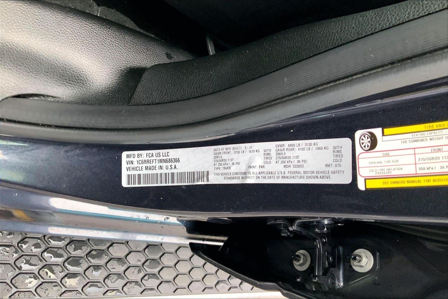 2021 RAM 1500 Big Horn