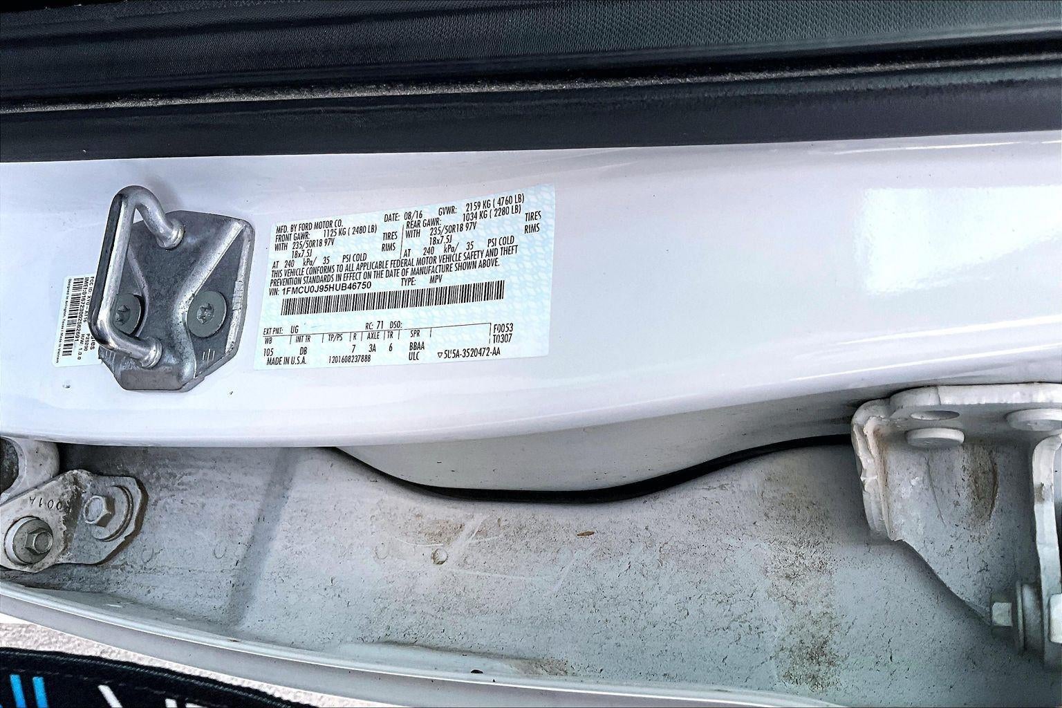 2017 Ford Escape Titanium