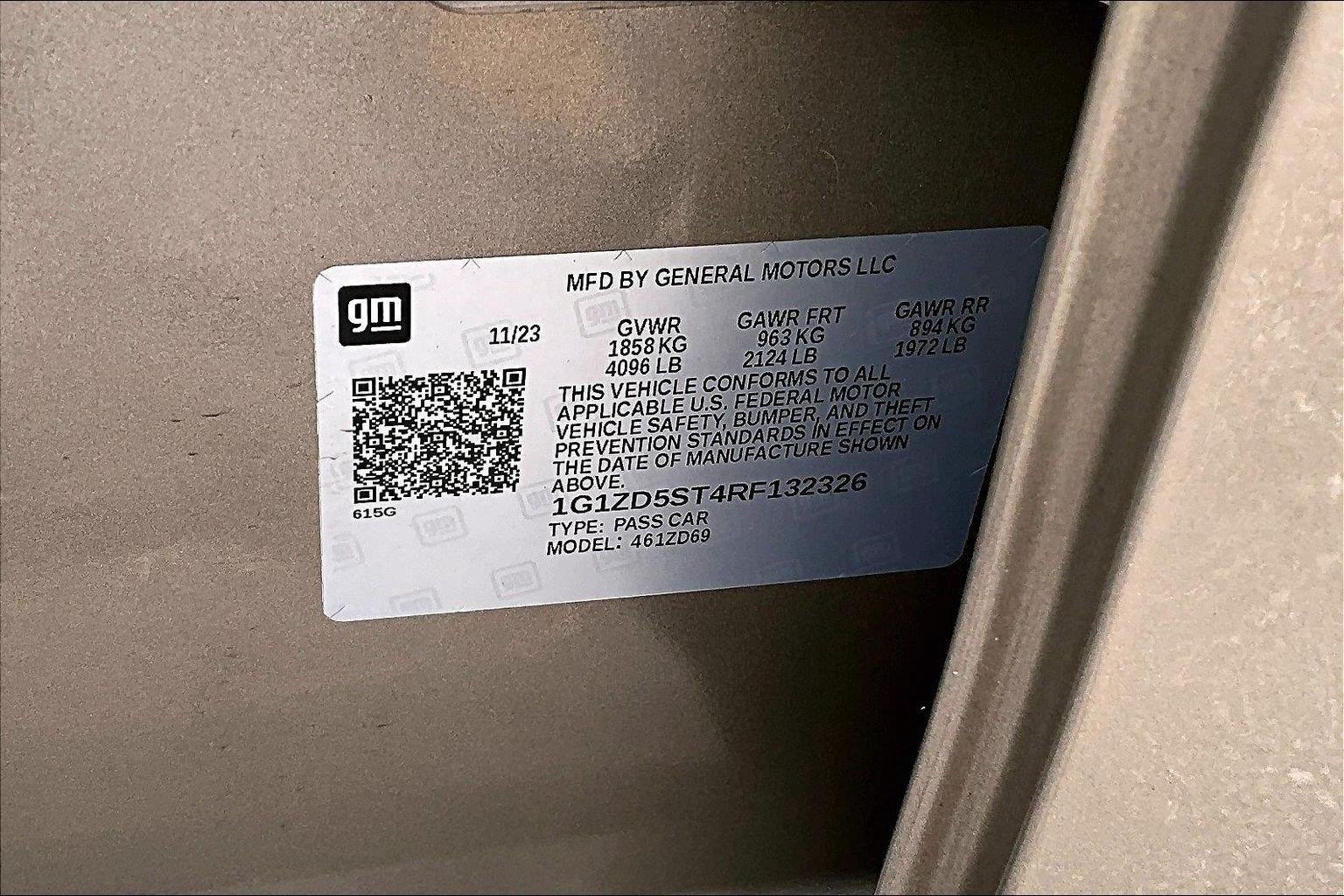 2024 Chevrolet Malibu 1LT