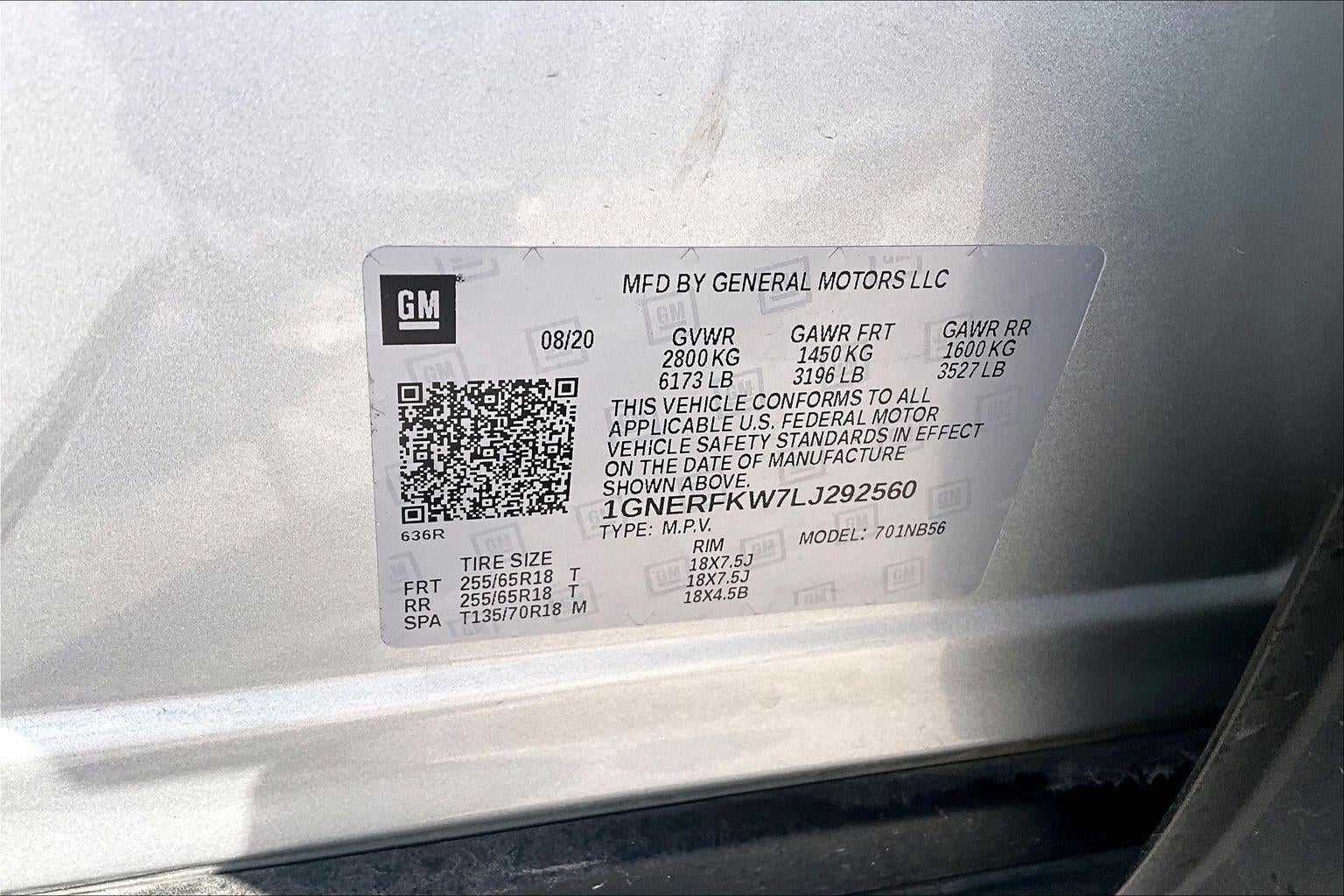 2020 Chevrolet Traverse LS