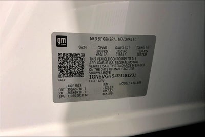 2024 Chevrolet Traverse LT