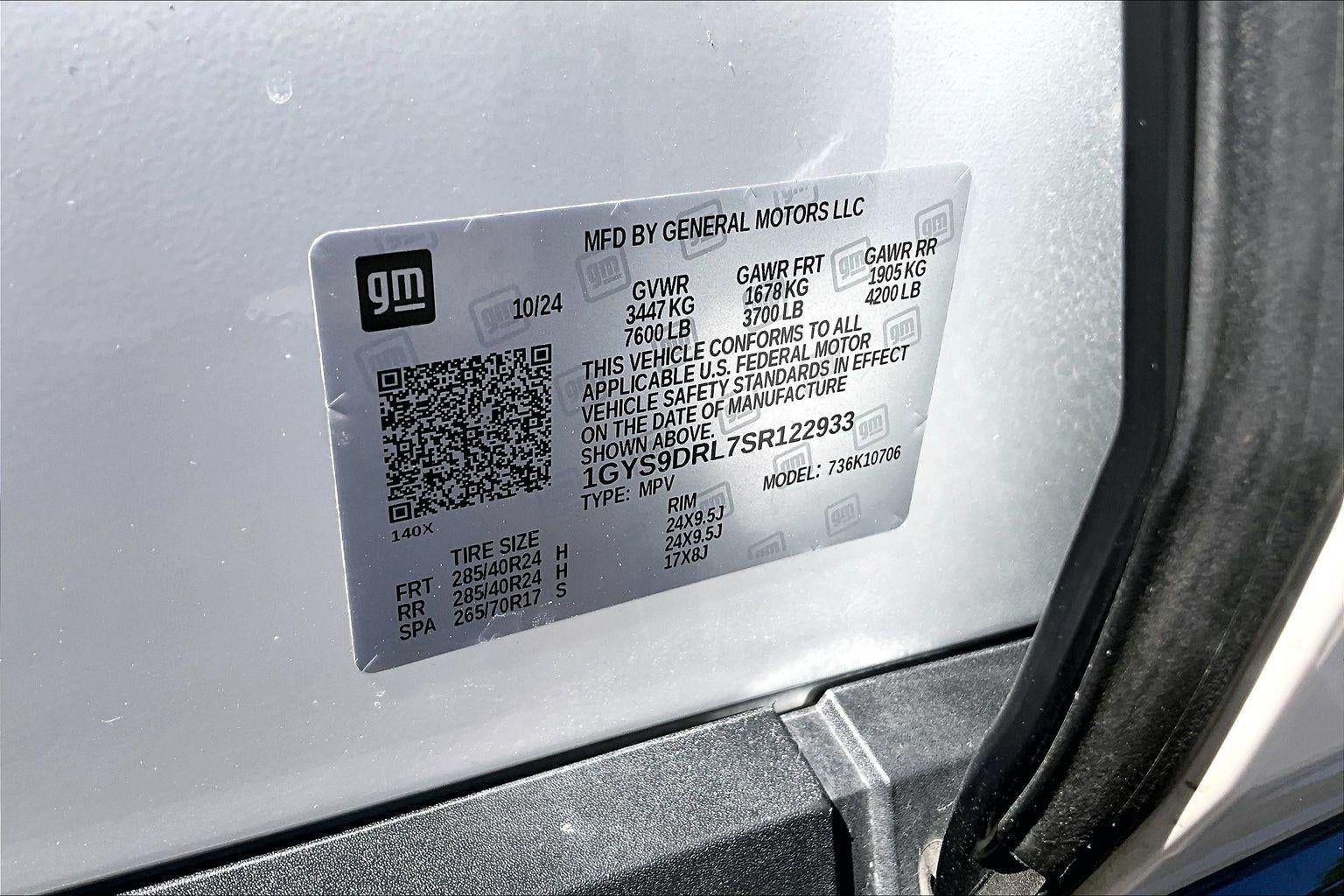 2025 Cadillac Escalade Premium Luxury Platinum