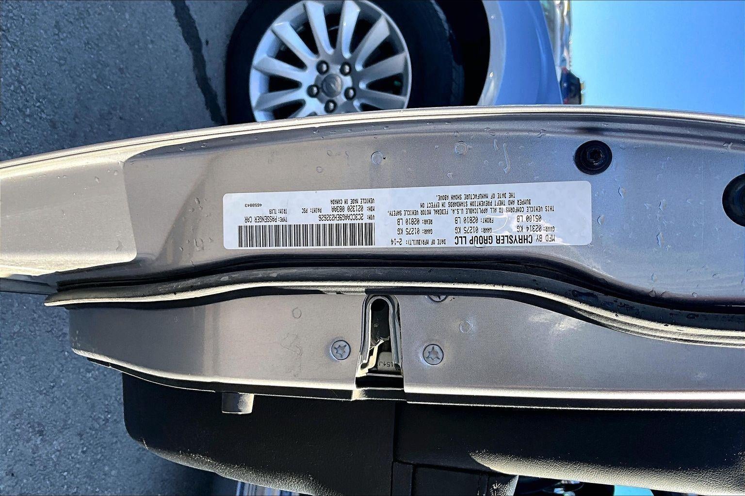 2014 Chrysler 300 4DR SDN LTD RWD