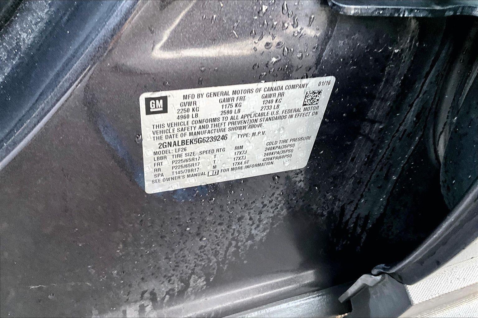 2016 Chevrolet Equinox LS