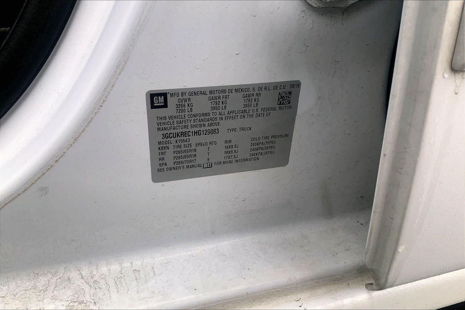 2017 Chevrolet Silverado 1500 LT