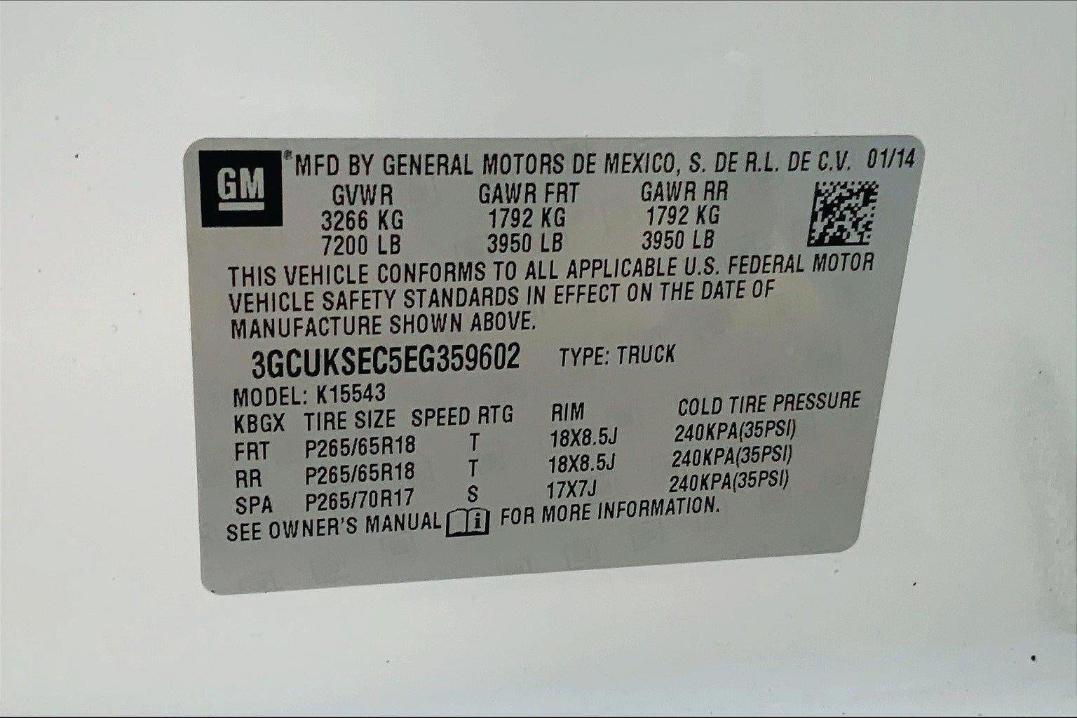 2014 Chevrolet Silverado 1500 LTZ
