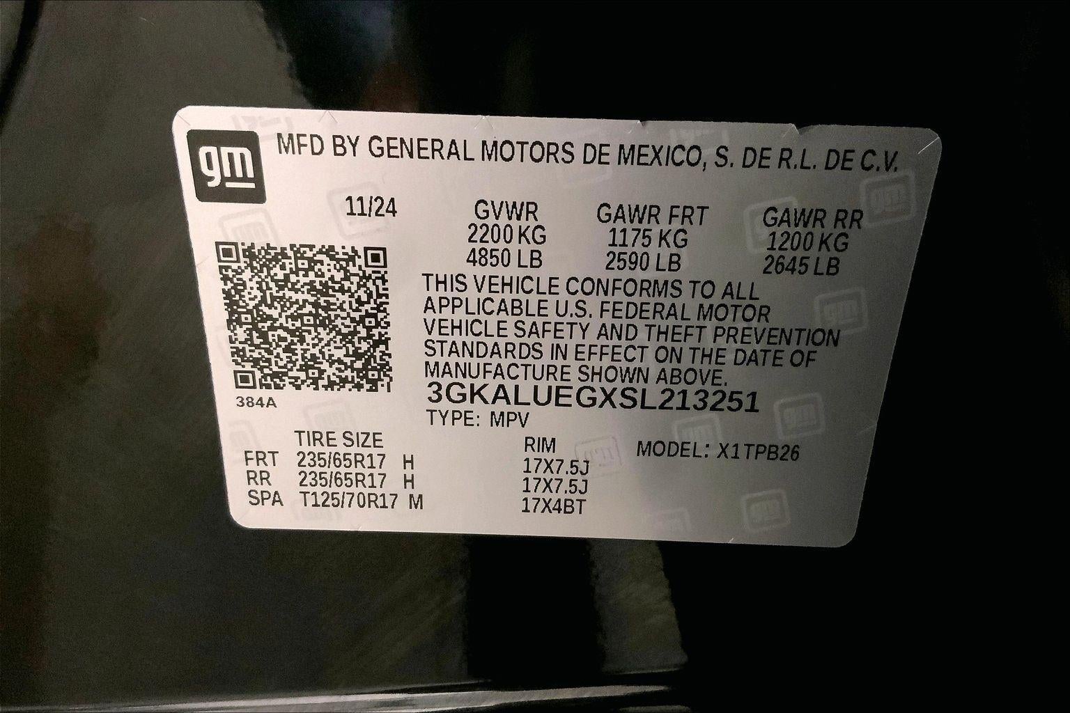 2025 GMC Terrain Elevation