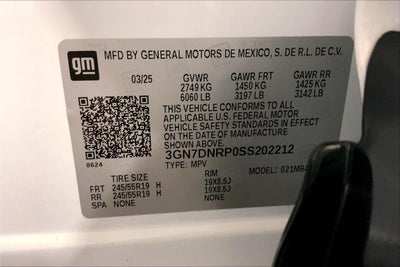 2025 Chevrolet Equinox EV LT