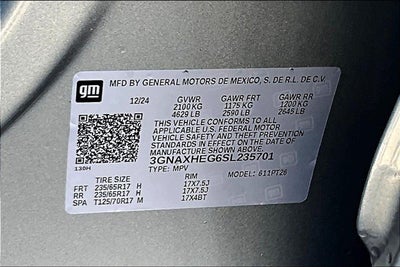 2025 Chevrolet Equinox LT