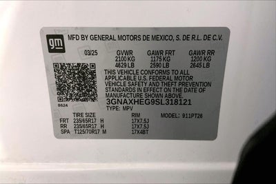 2025 Chevrolet Equinox LT