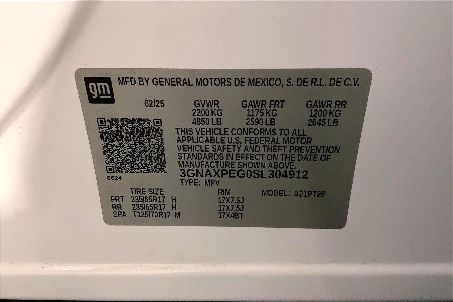 2025 Chevrolet Equinox LT