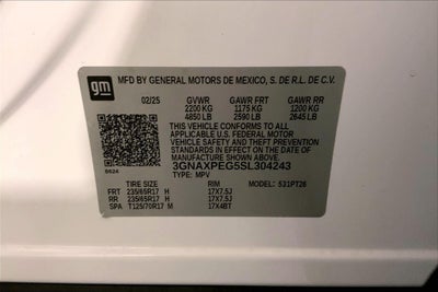 2025 Chevrolet Equinox LT