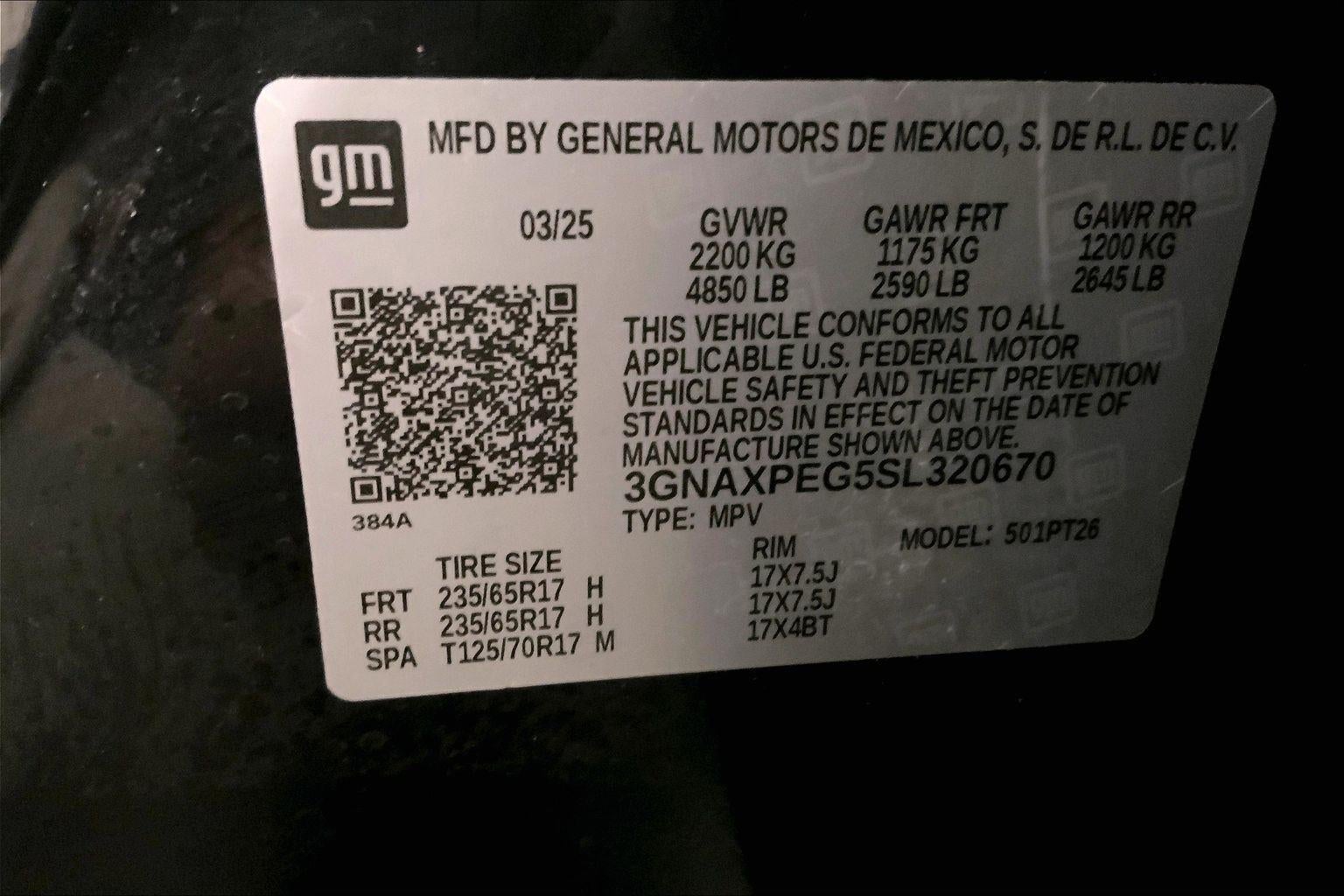 2025 Chevrolet Equinox LT