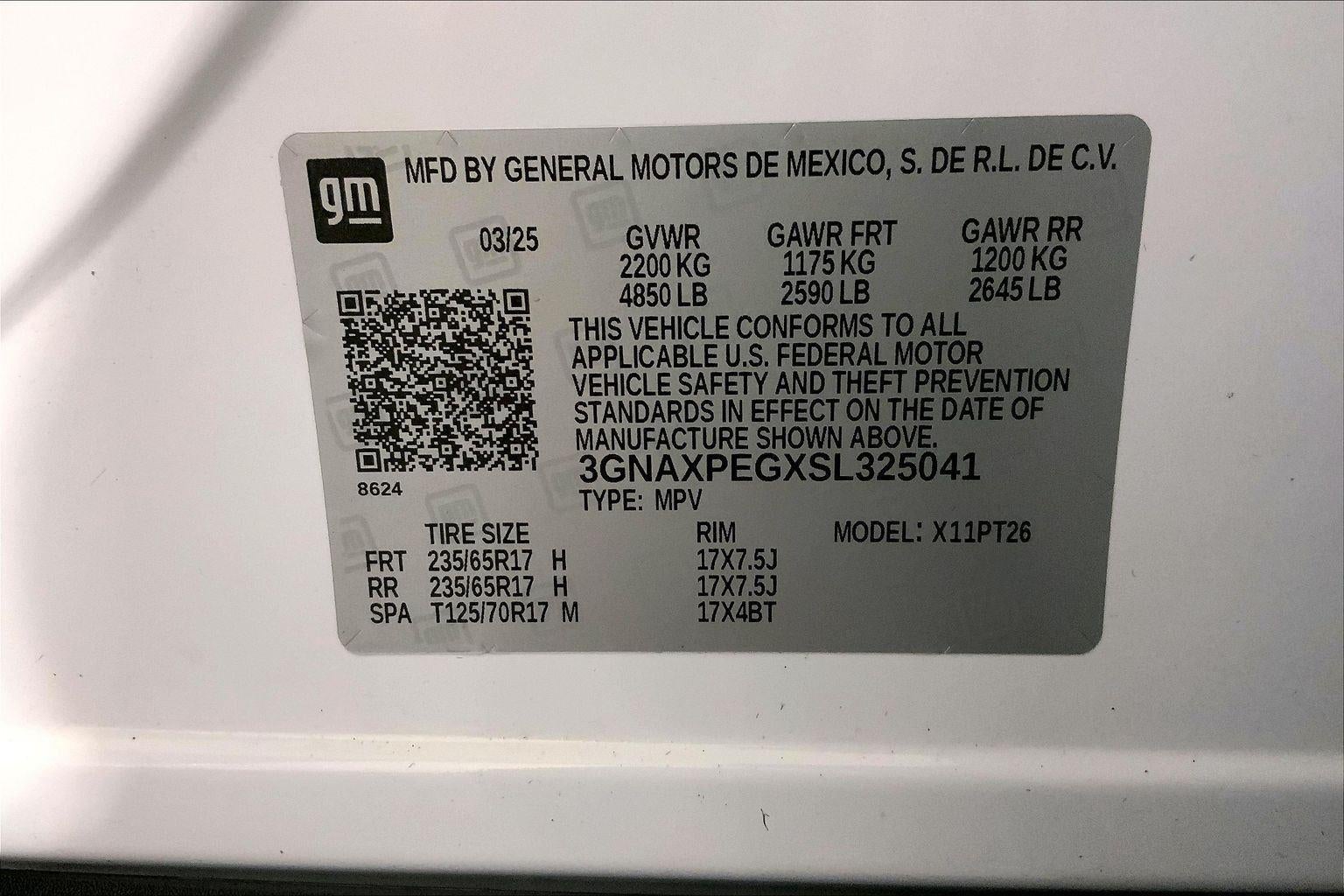 2025 Chevrolet Equinox LT