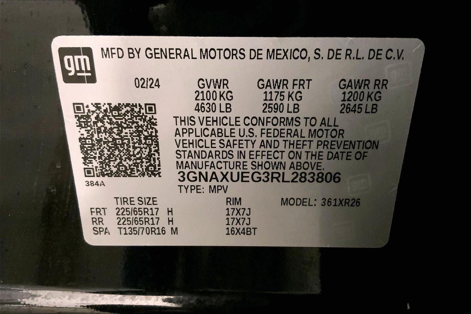 2024 Chevrolet Equinox LT