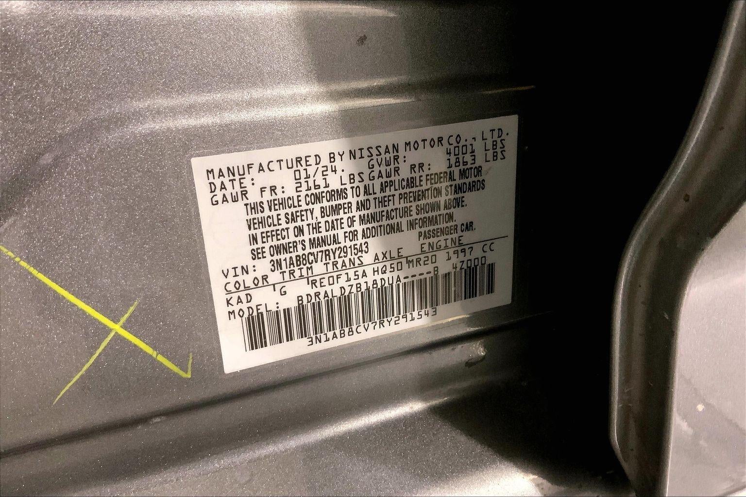 2024 Nissan Sentra SV