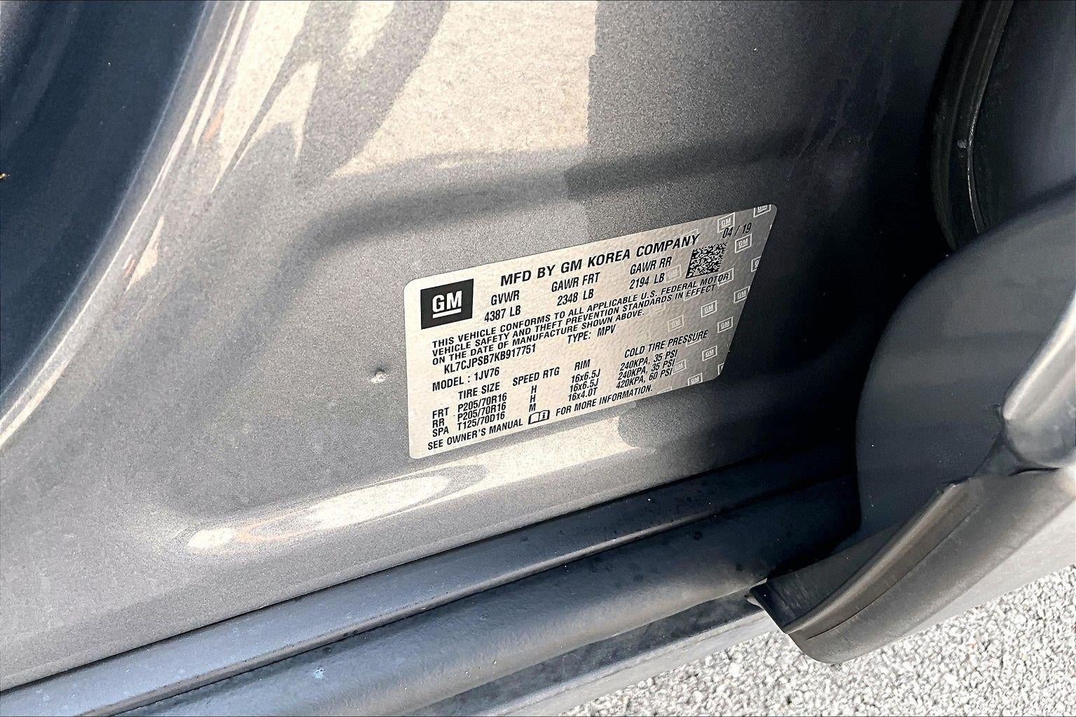 2019 Chevrolet Trax LT