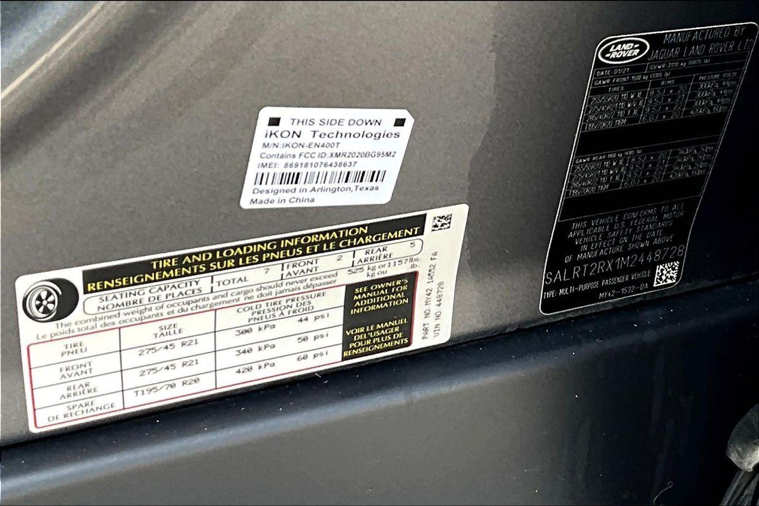 2021 Land Rover Discovery S R-Dynamic