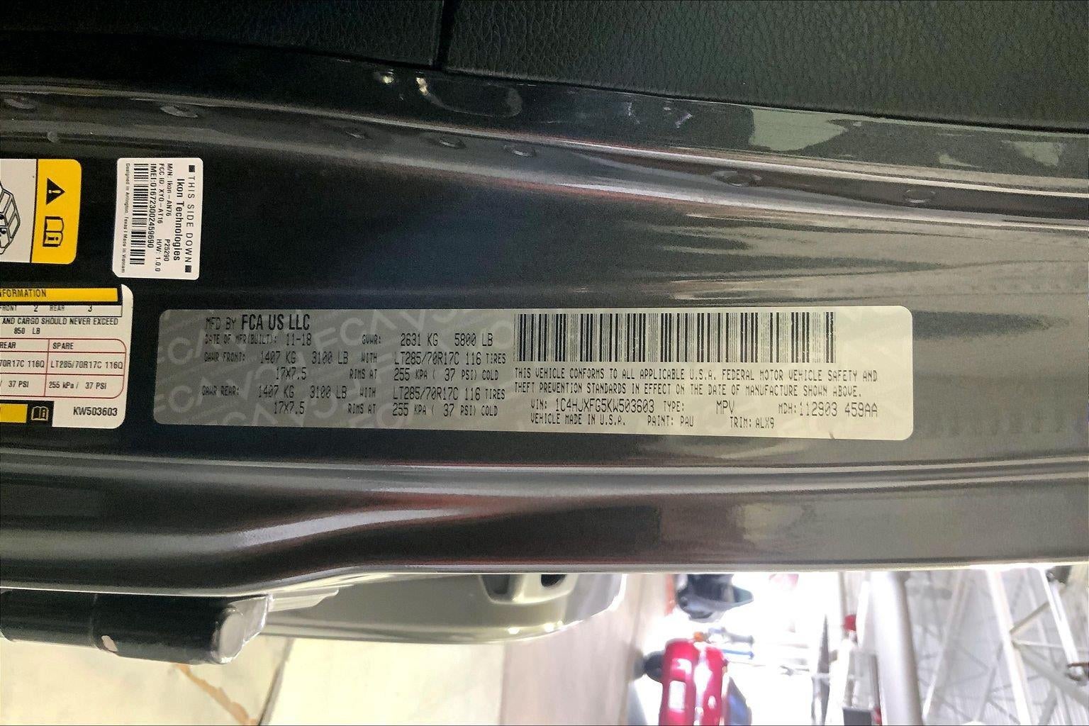 2019 Jeep Wrangler Unlimited Rubicon 4x4