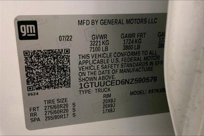 2022 GMC Sierra 1500 Elevation