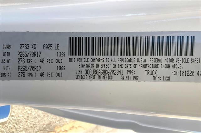 2019 RAM 1500 Classic Tradesman Regular Cab 4x2 6'4' Box