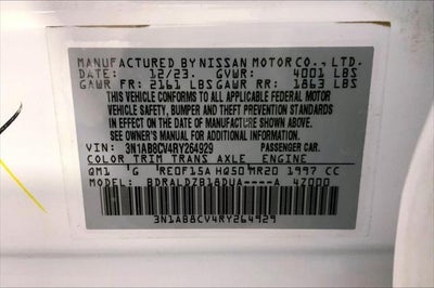 2024 Nissan Sentra SV Xtronic CVT