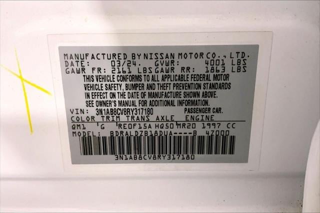 2024 Nissan Sentra SV Xtronic CVT