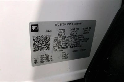 2025 Chevrolet Trailblazer AWD LT