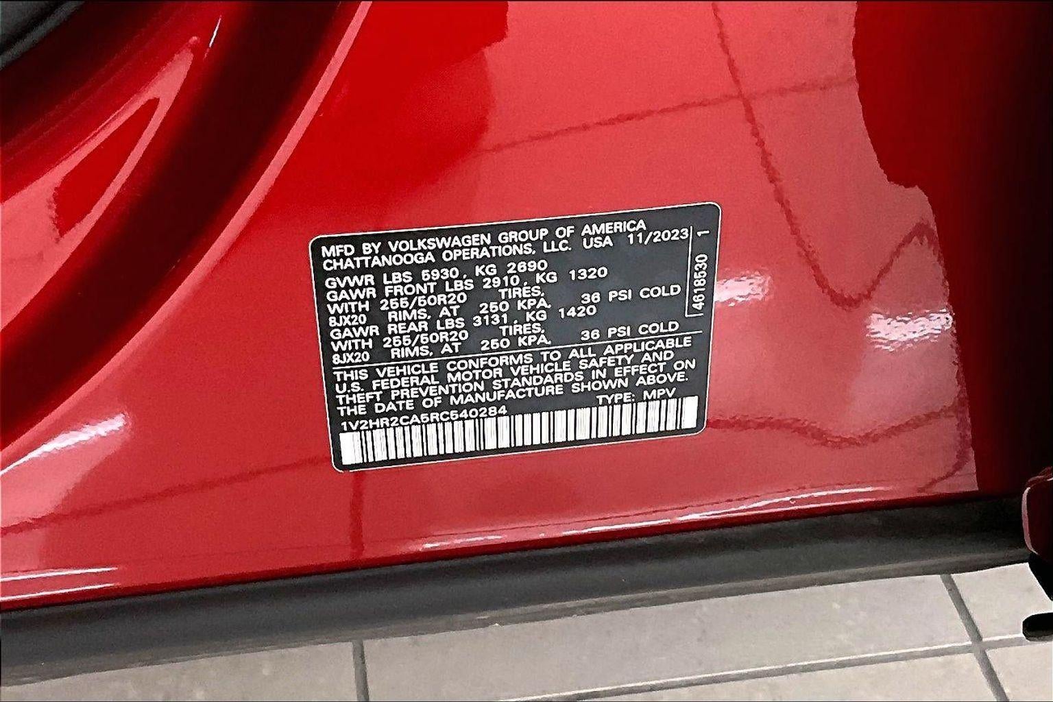 2024 Volkswagen Atlas 2.0T SE w/Technology