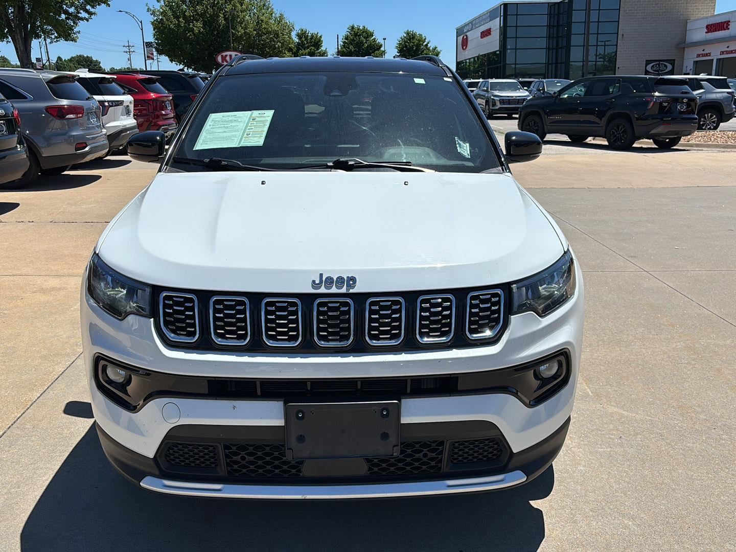 Used 2025 Jeep Compass Limited with VIN 3C4NJDCN3ST524038 for sale in Kansas City