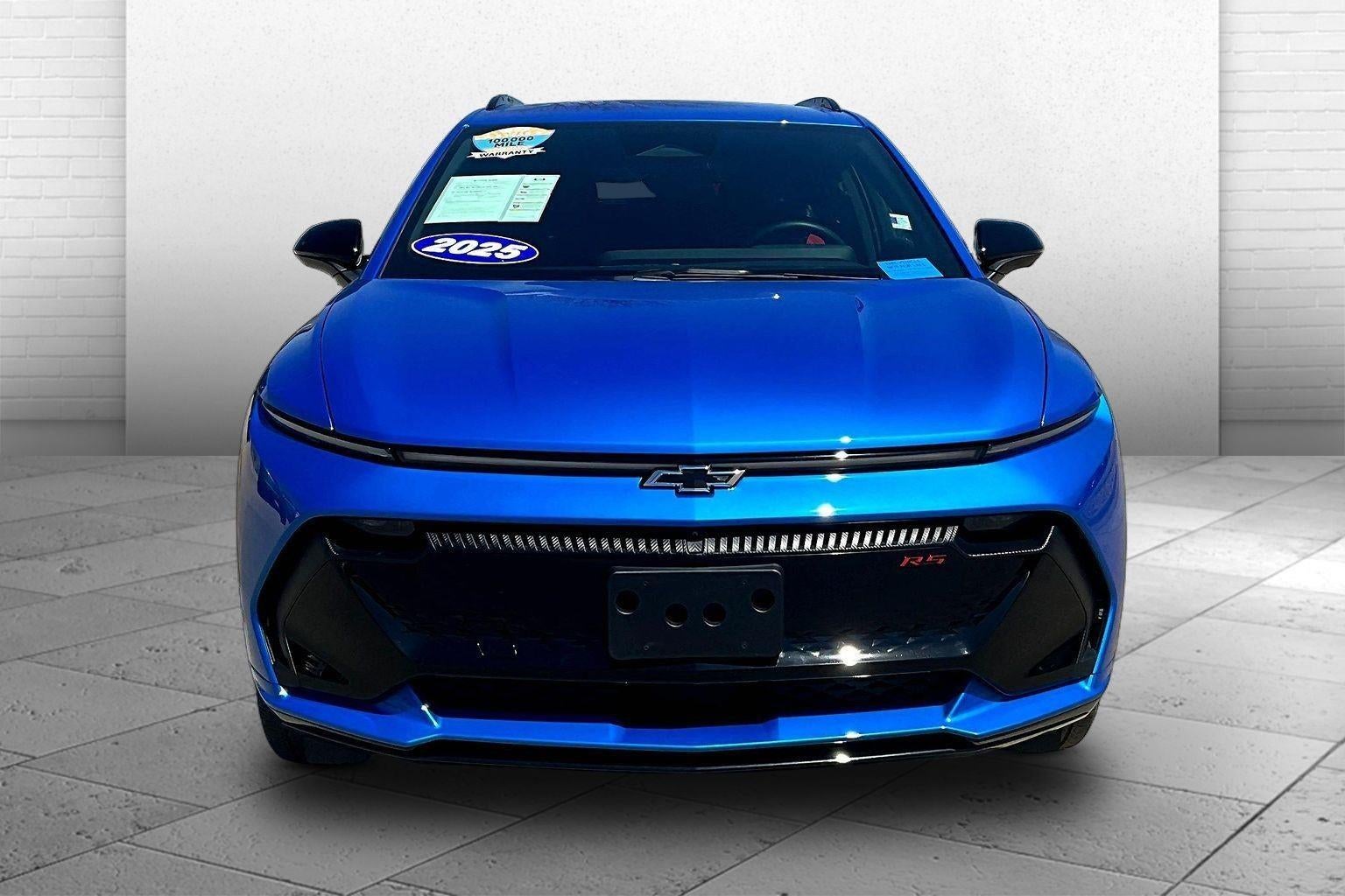 Used 2025 Chevrolet Equinox EV RS with VIN 3GN7DSRP9SS176319 for sale in Lawrence, KS