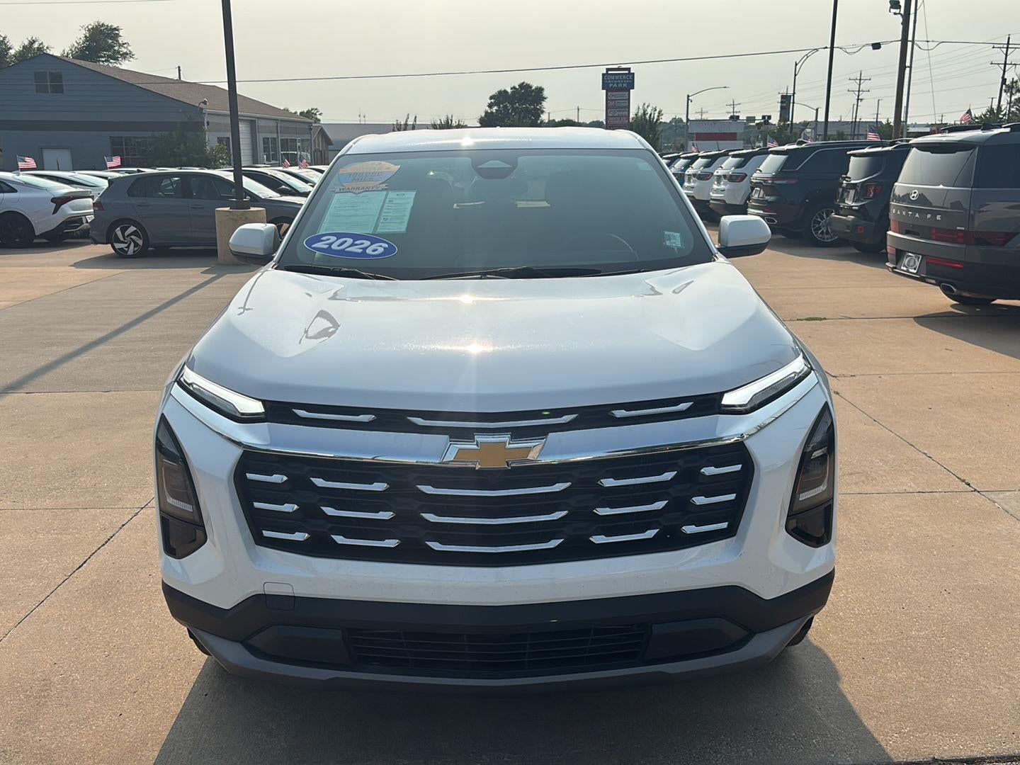 Used 2026 Chevrolet Equinox LT with VIN 3GNAXHEG7TL290756 for sale in Kansas City