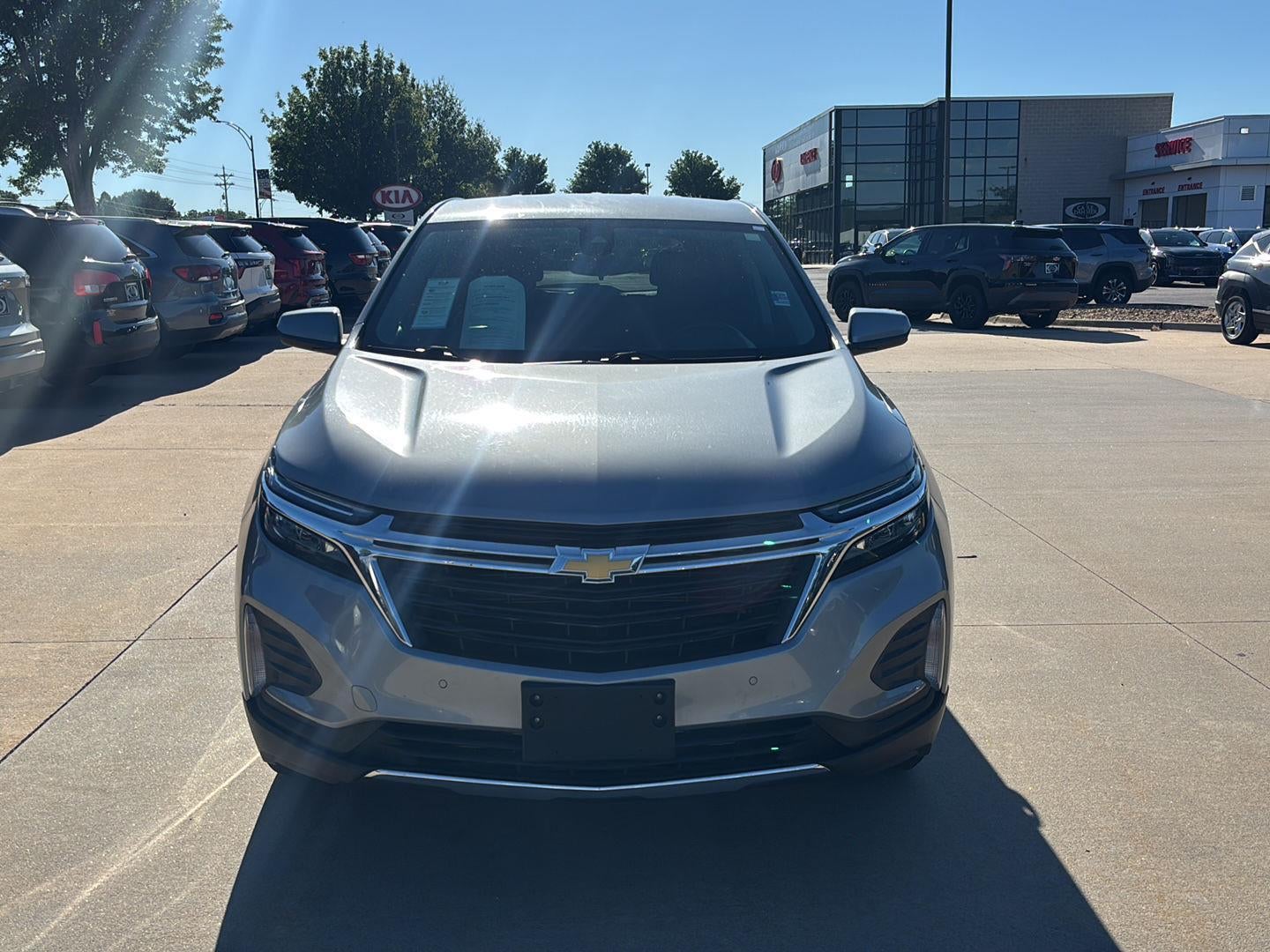 Used 2024 Chevrolet Equinox LT with VIN 3GNAXUEG8RL350075 for sale in Kansas City