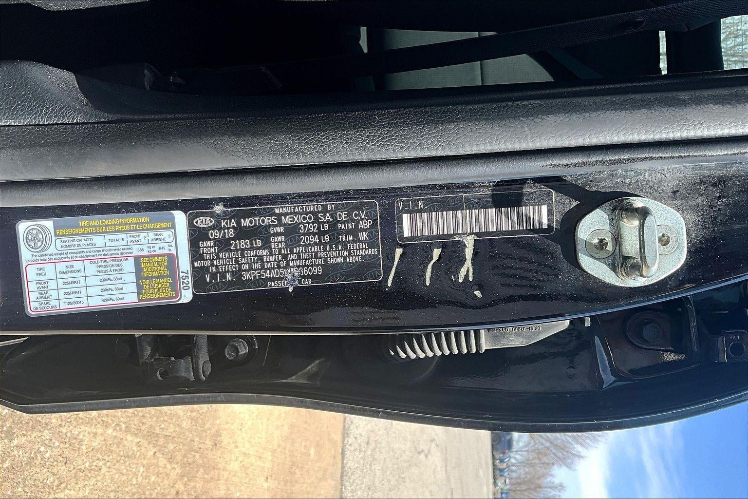 2019 Kia Forte EX