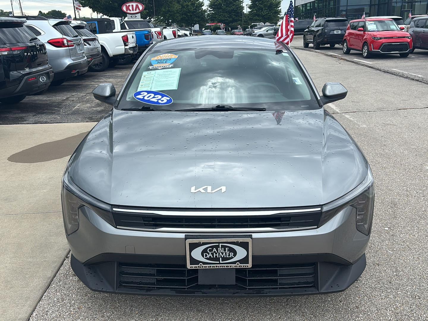 Used 2025 Kia K4 LXS with VIN 3KPFT4DE6SE090022 for sale in Kansas City