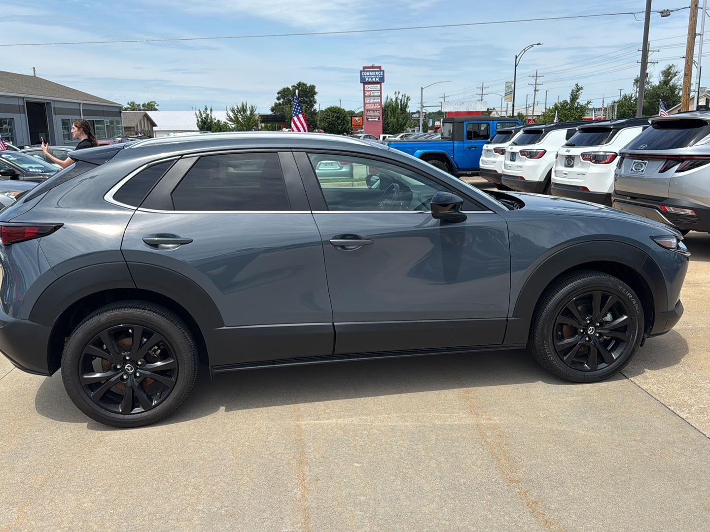 Used 2025 Mazda CX-30 Carbon Edition with VIN 3MVDMBCM6SM766765 for sale in Kansas City