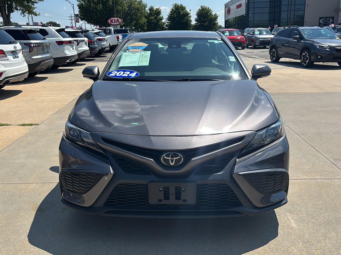 Used 2024 Toyota Camry SE with VIN 4T1G11AK7RU912854 for sale in Kansas City