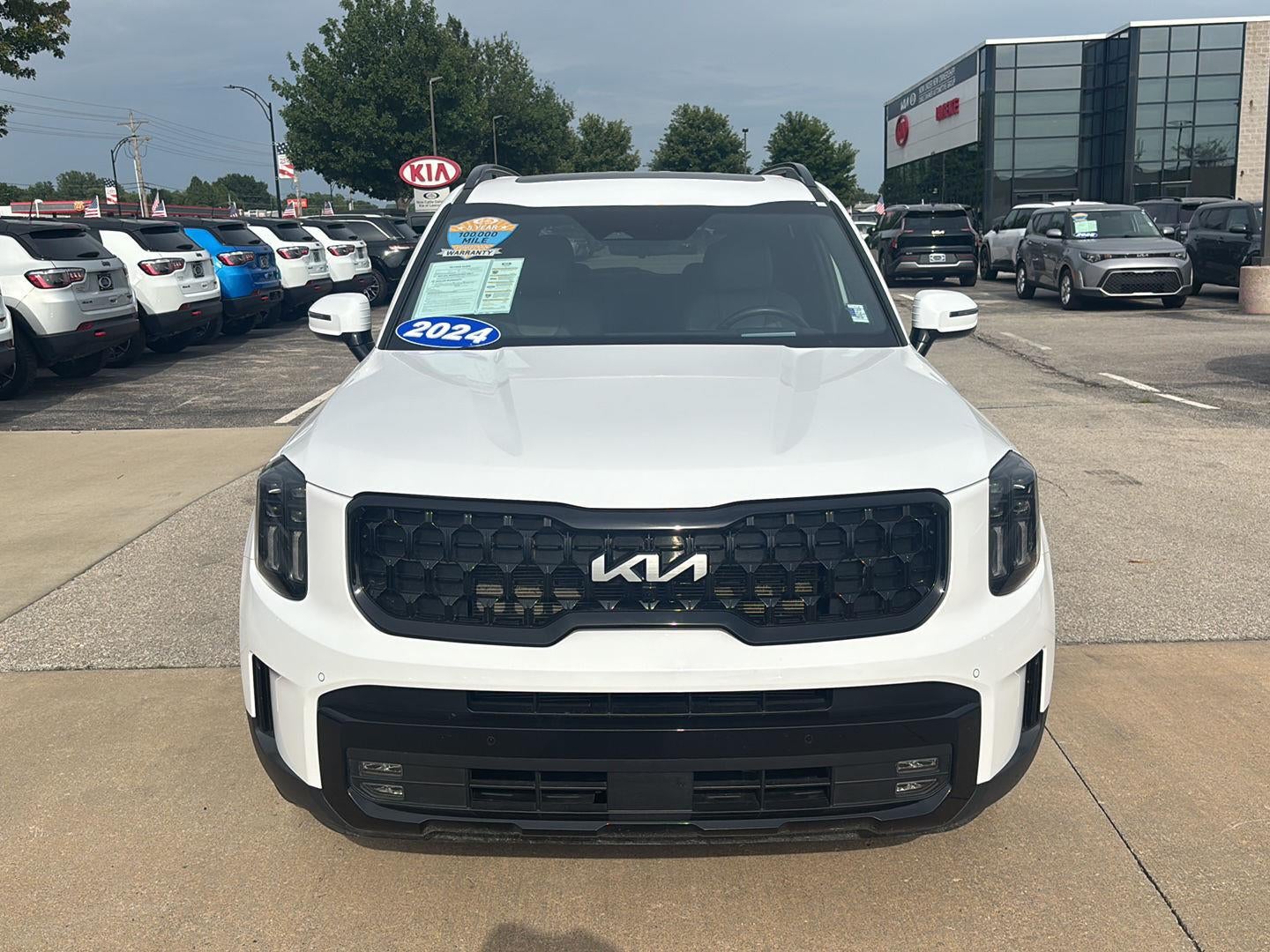 Used 2024 Kia Telluride SX Prestige X-Line with VIN 5XYP5DGC3RG440356 for sale in Kansas City