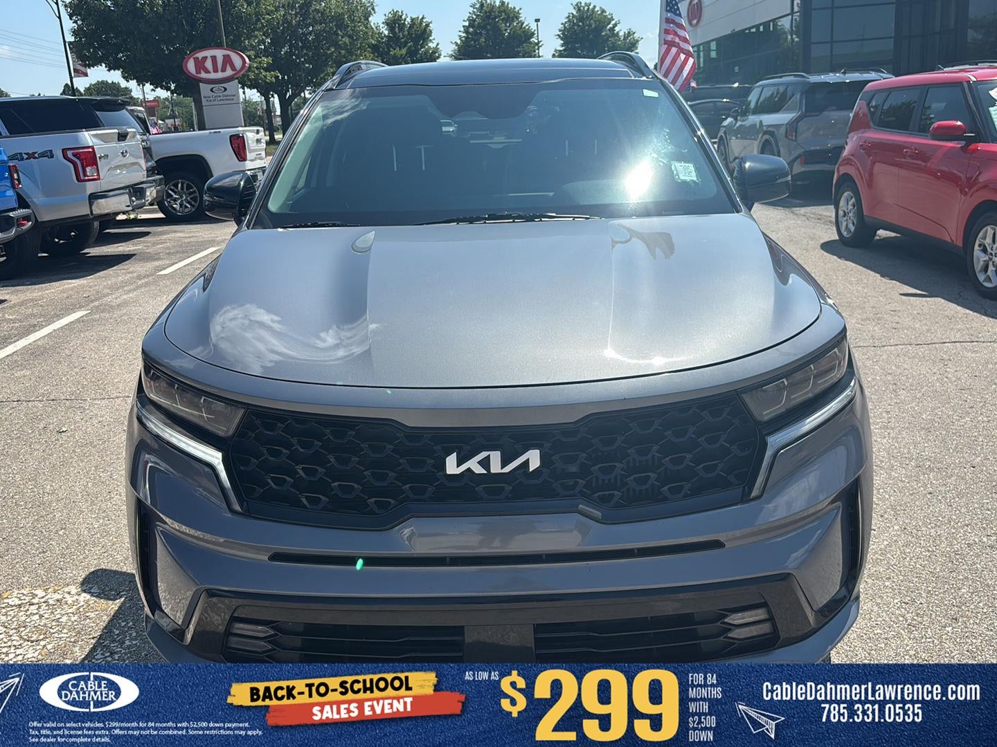 Used 2022 Kia Sorento SX with VIN 5XYRK4LF8NG153042 for sale in Kansas City