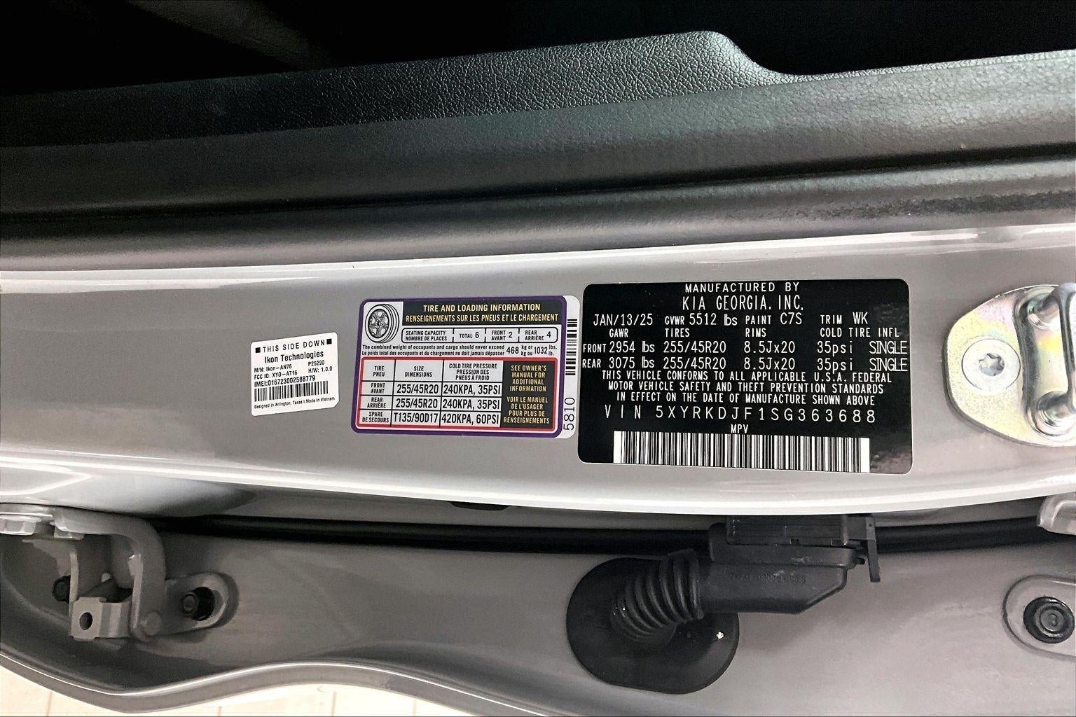 2025 Kia Sorento X-Line SX