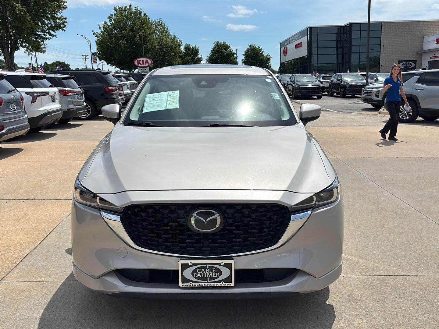 Used 2025 Mazda CX-5 S Preferred package with VIN JM3KFBCL5S0566125 for sale in Kansas City