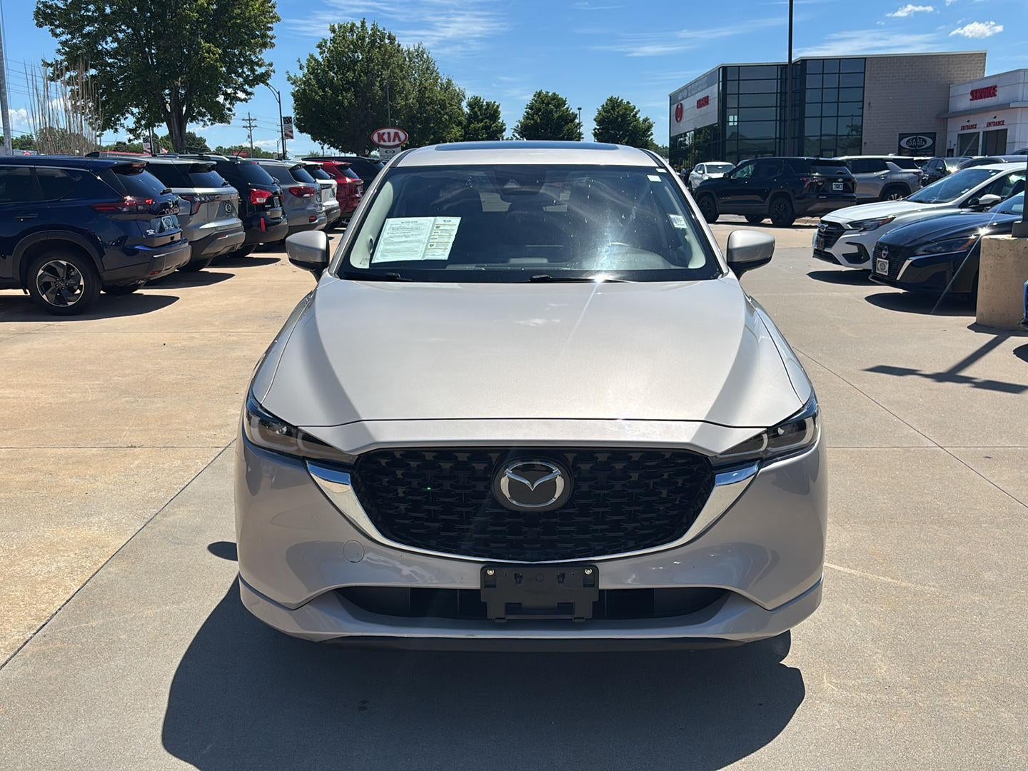 Used 2025 Mazda CX-5 S Preferred package with VIN JM3KFBCLXS0564869 for sale in Kansas City