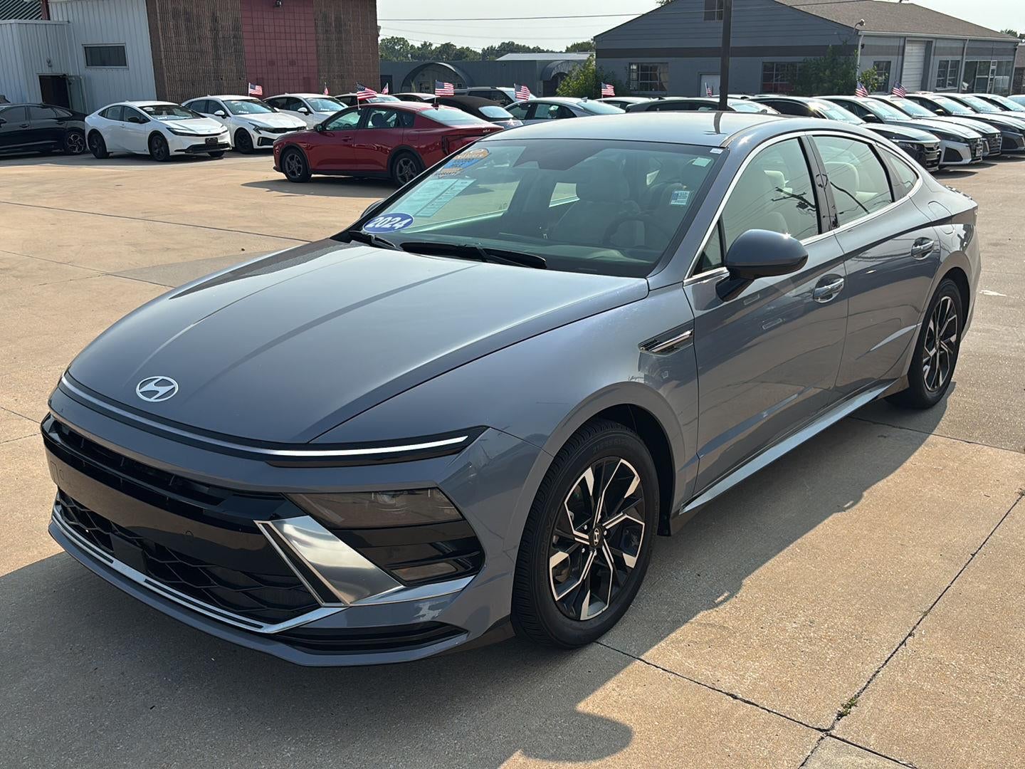 Used 2024 Hyundai Sonata SEL with VIN KMHL64JA6RA398327 for sale in Kansas City