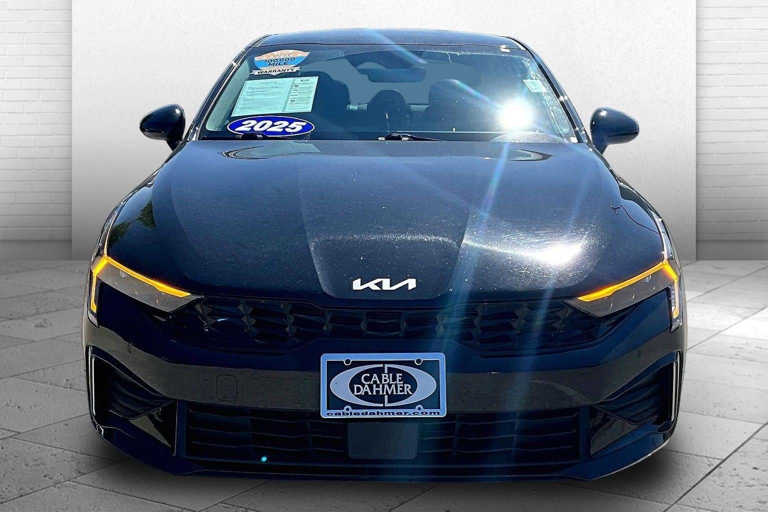 Used 2025 Kia K5 LXS with VIN KNAG24J75S5347077 for sale in Kansas City