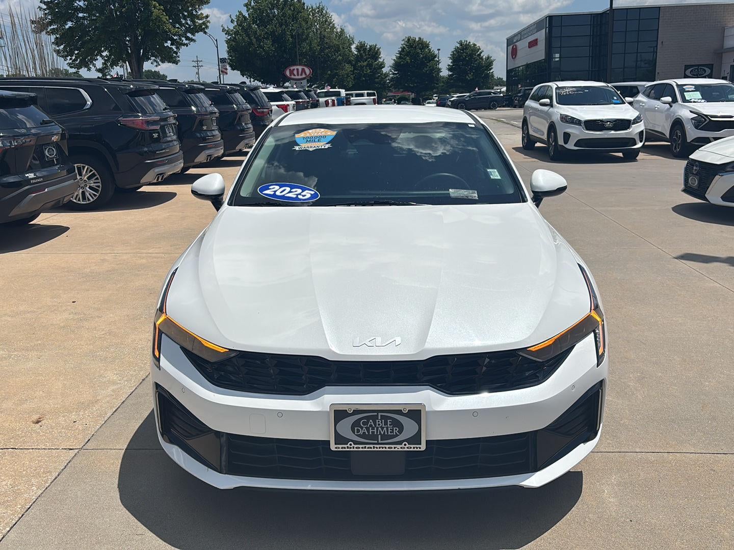 Used 2025 Kia K5 LXS with VIN KNAG24J77S5369355 for sale in Kansas City