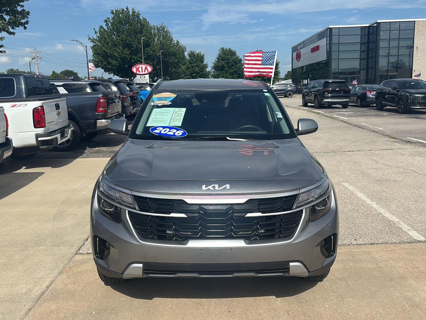 Used 2026 Kia Seltos LX with VIN KNDEPCAA7T7853713 for sale in Kansas City